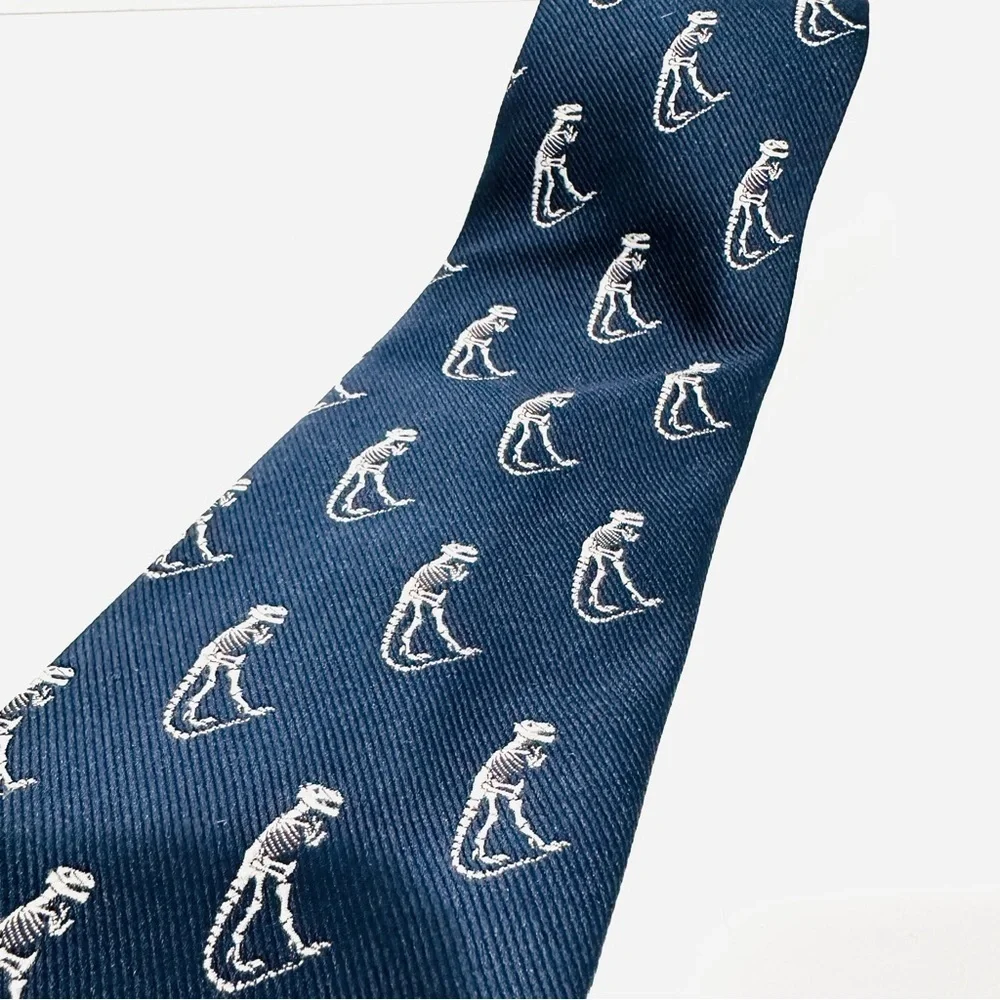 Vintage American Museum of Natural History Dinosaur Bones Necktie - Exclusive
